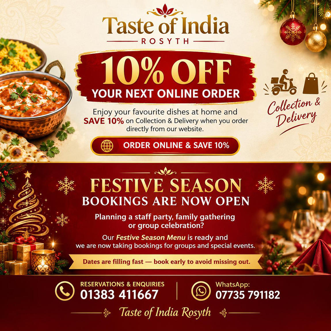 Special Offer & Festive Season